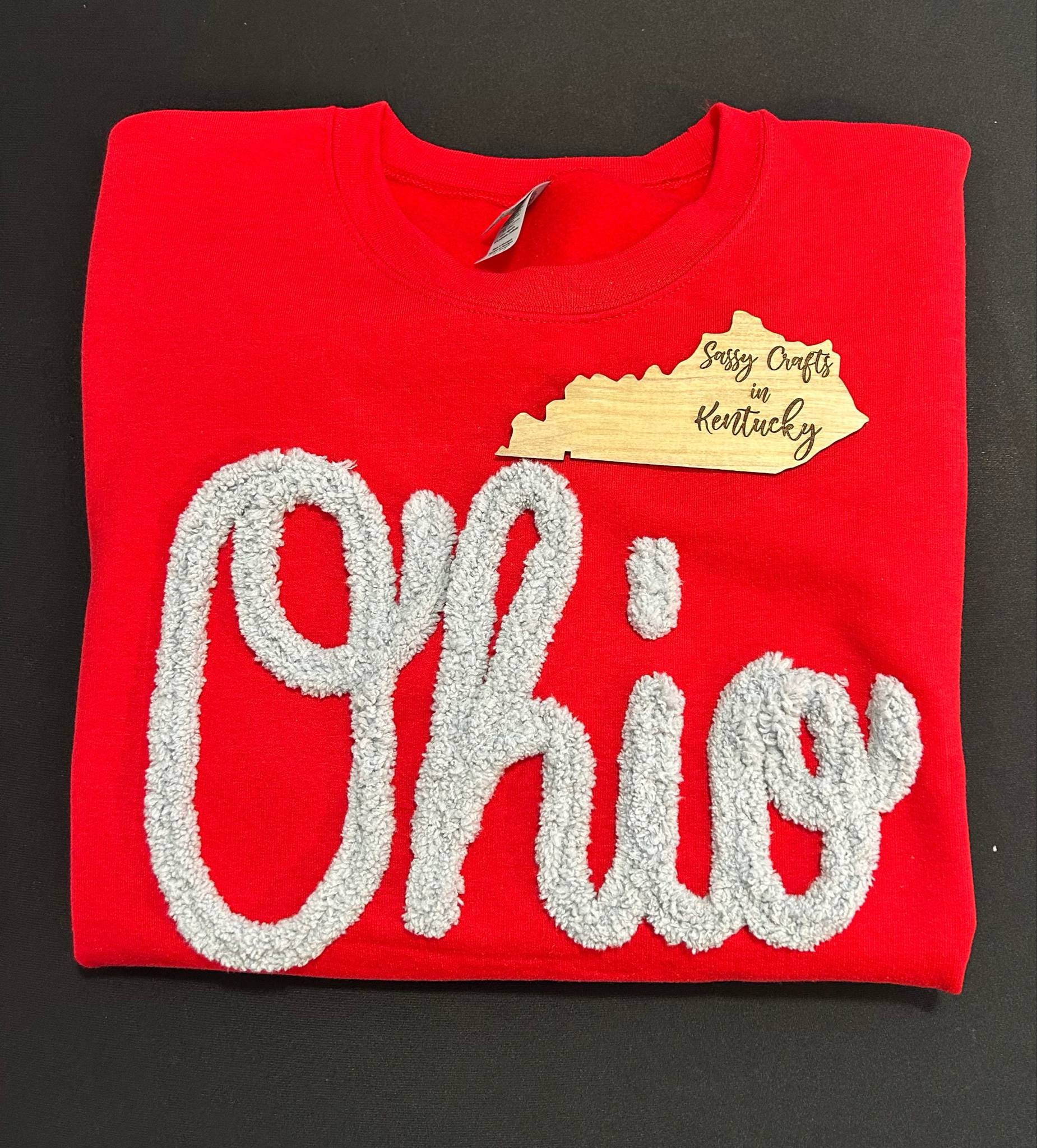 Ohio Chenille Sweatshirt