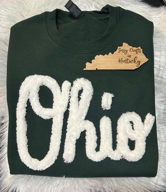Ohio Chenille Sweatshirt