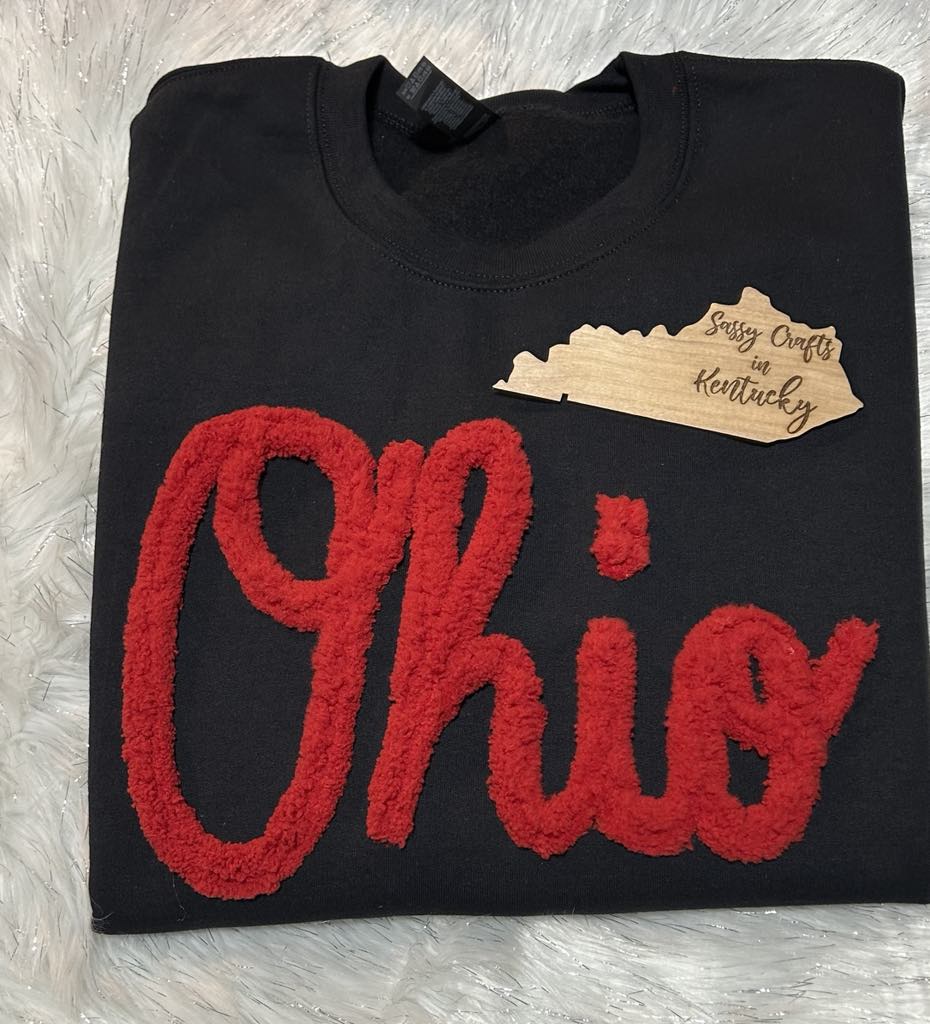 Ohio Chenille Sweatshirt