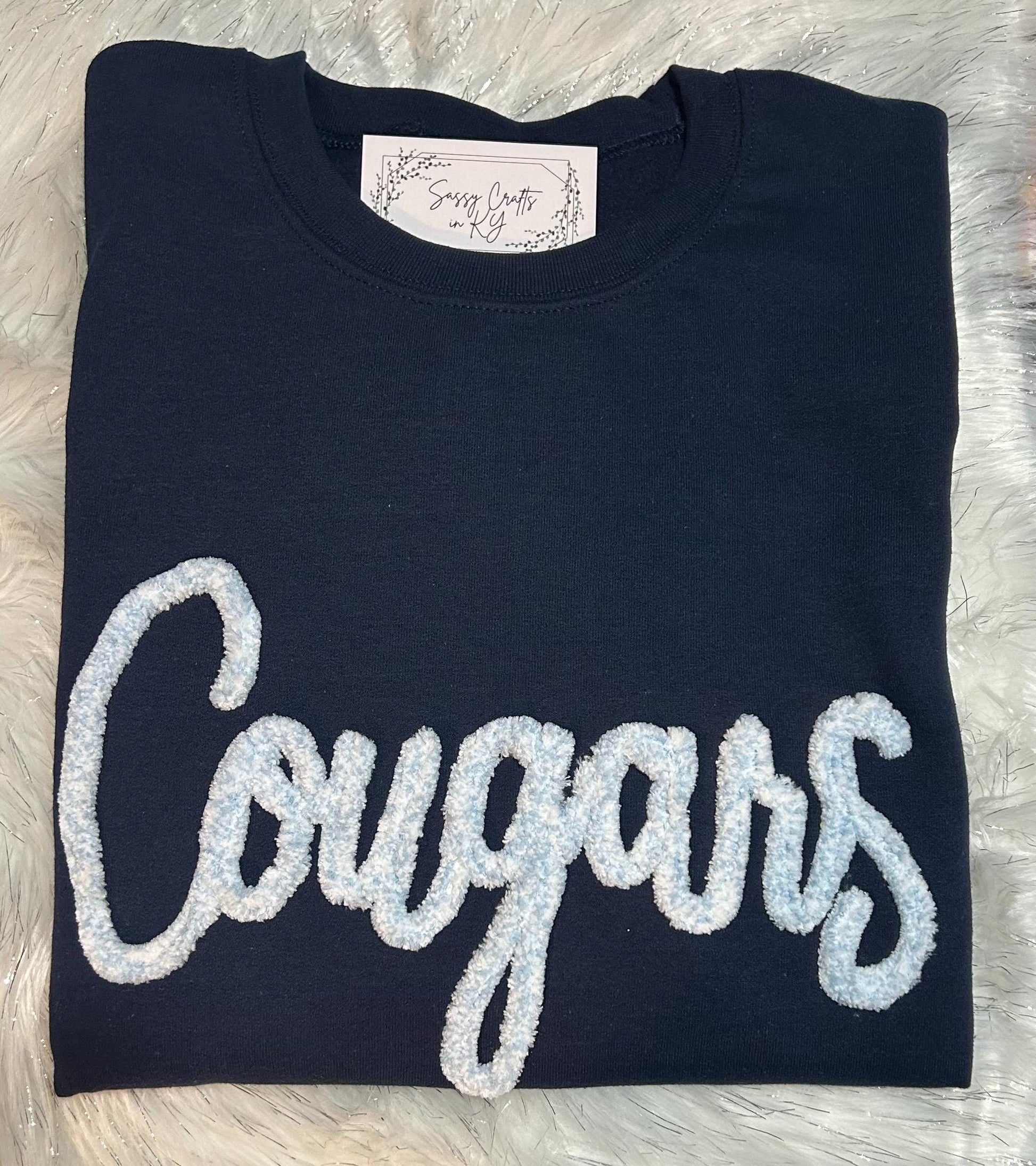 Custom Chenille Sweatshirt