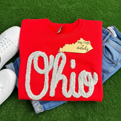 Ohio Chenille Sweatshirt