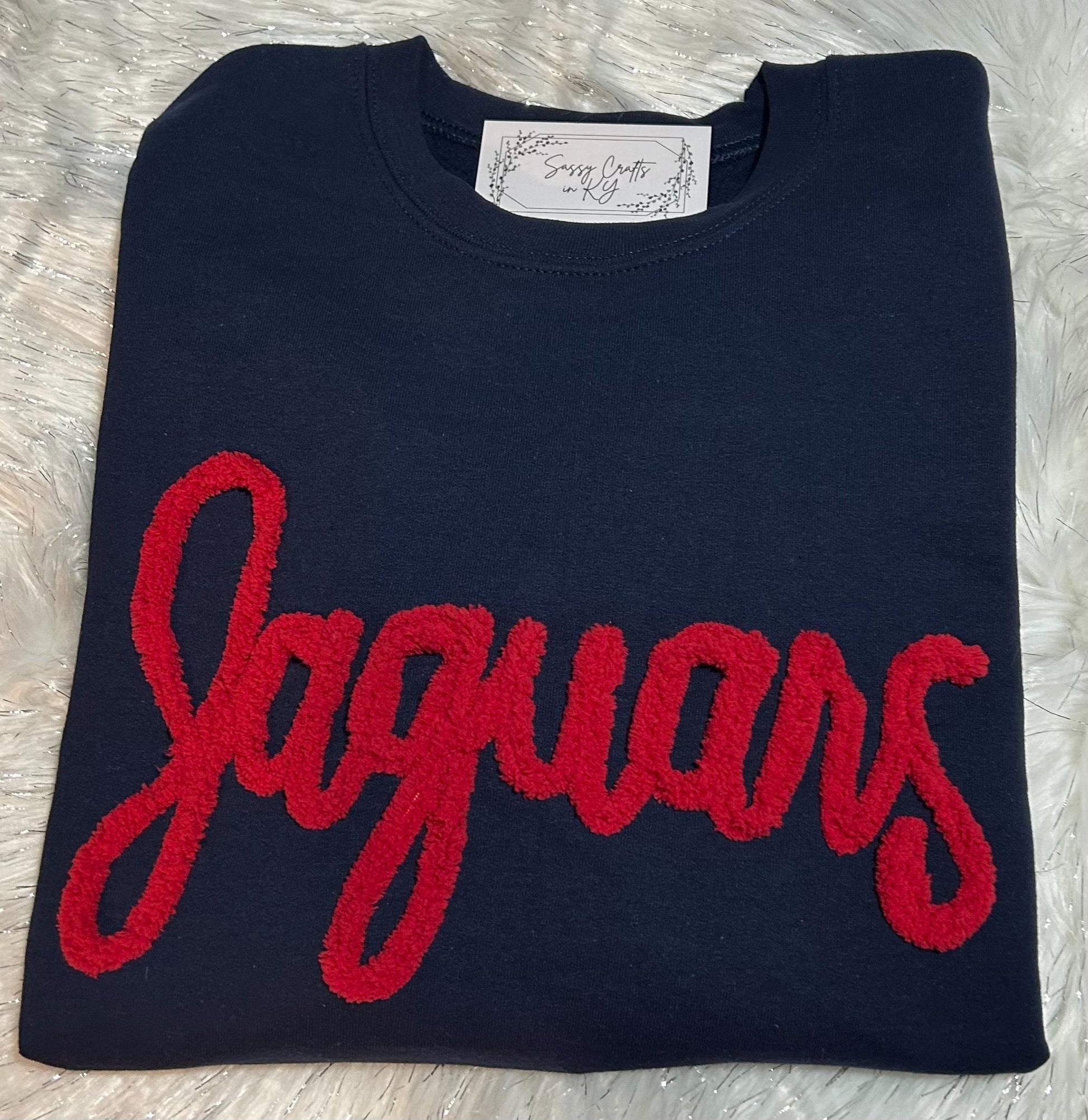 Custom Chenille Sweatshirt
