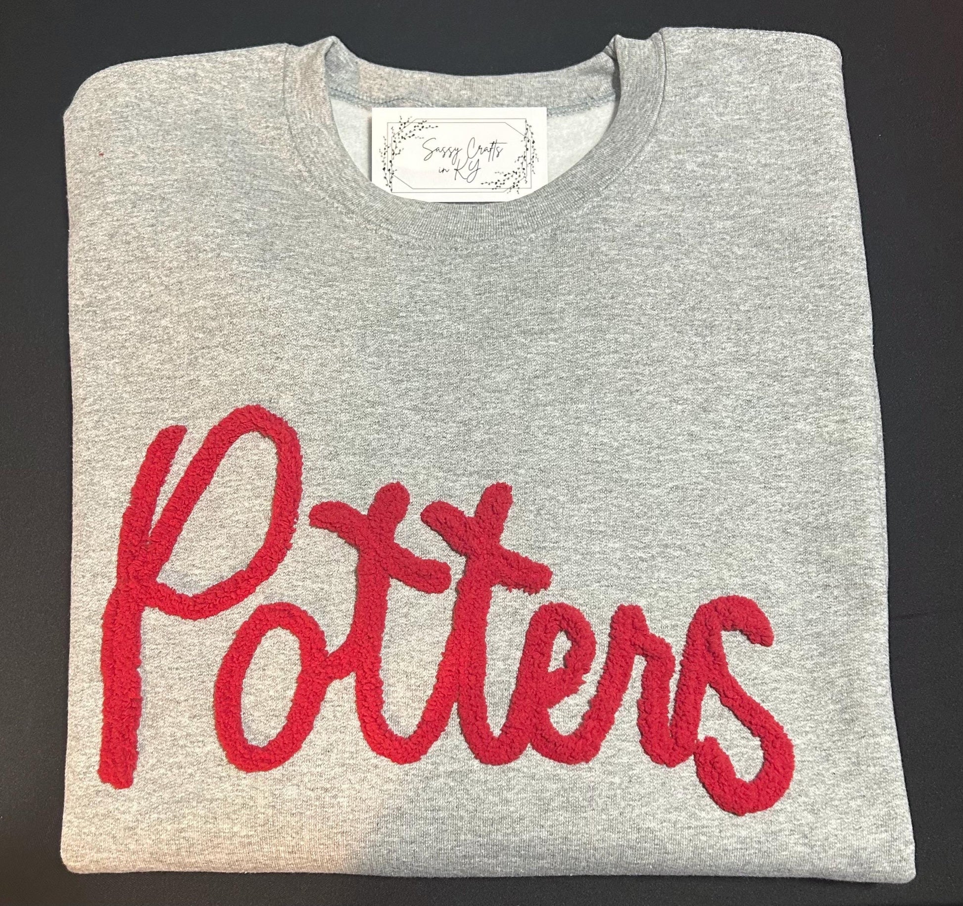 Custom Chenille Sweatshirt