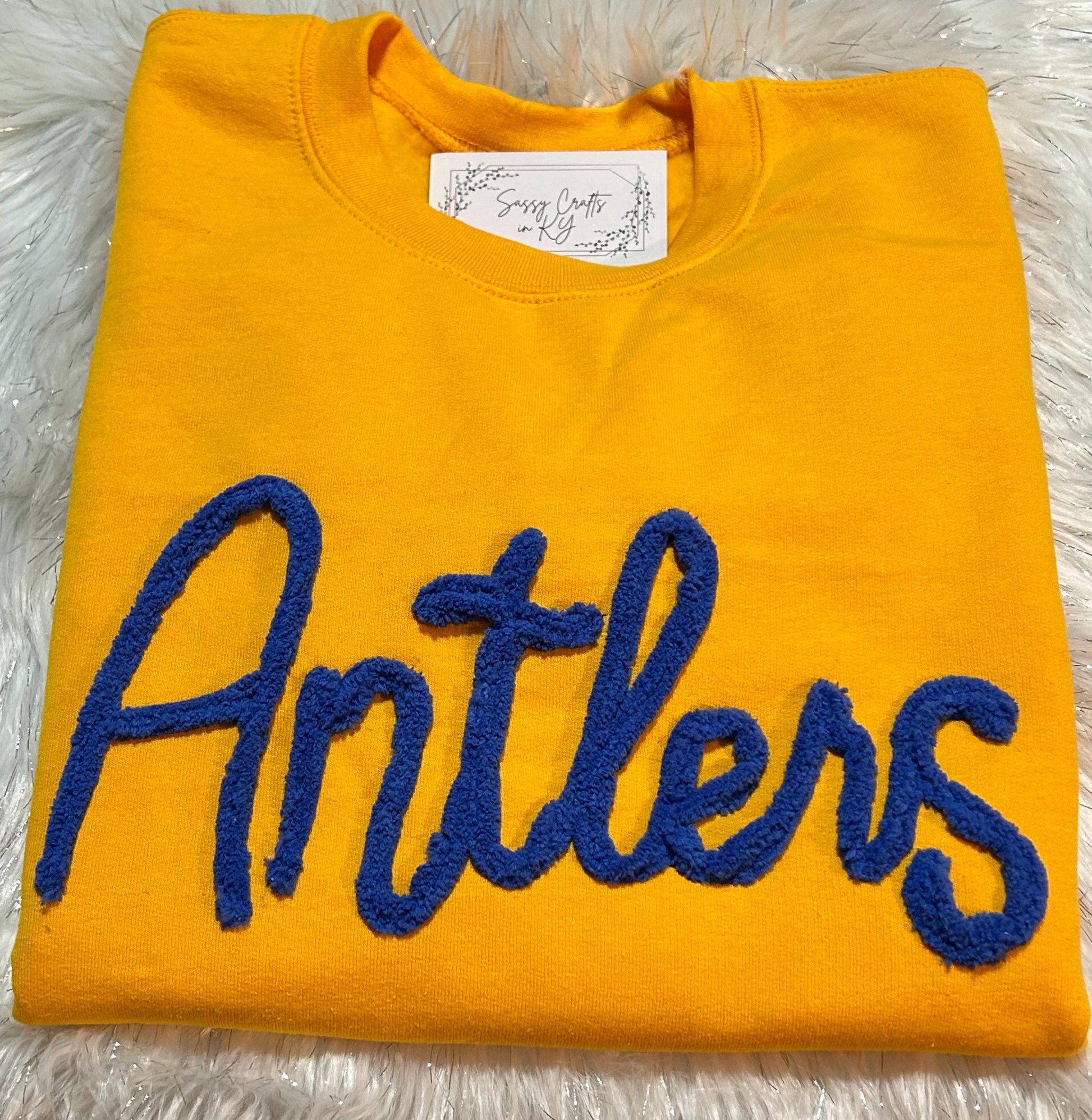 Custom Chenille Sweatshirt