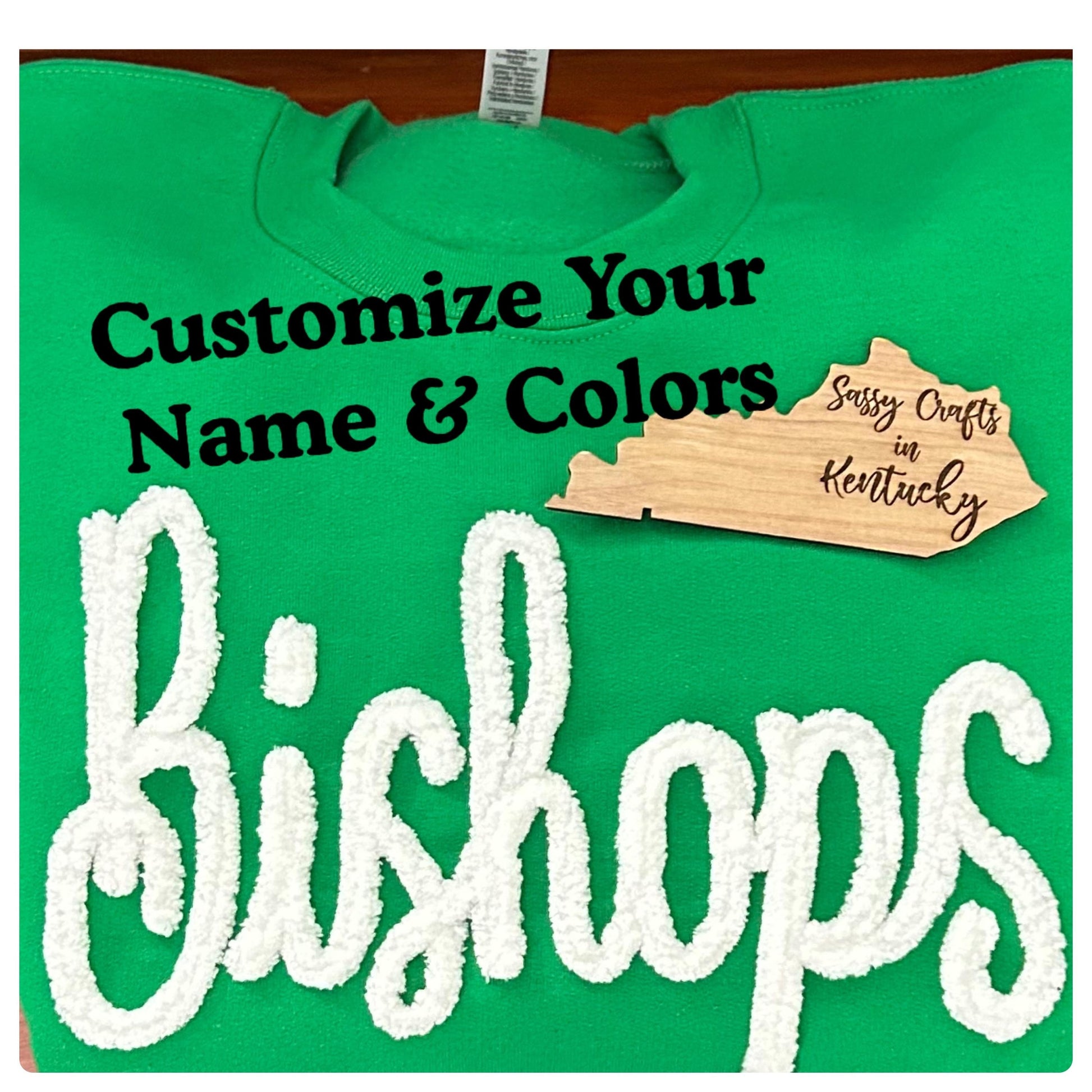 Custom Chenille Sweatshirt