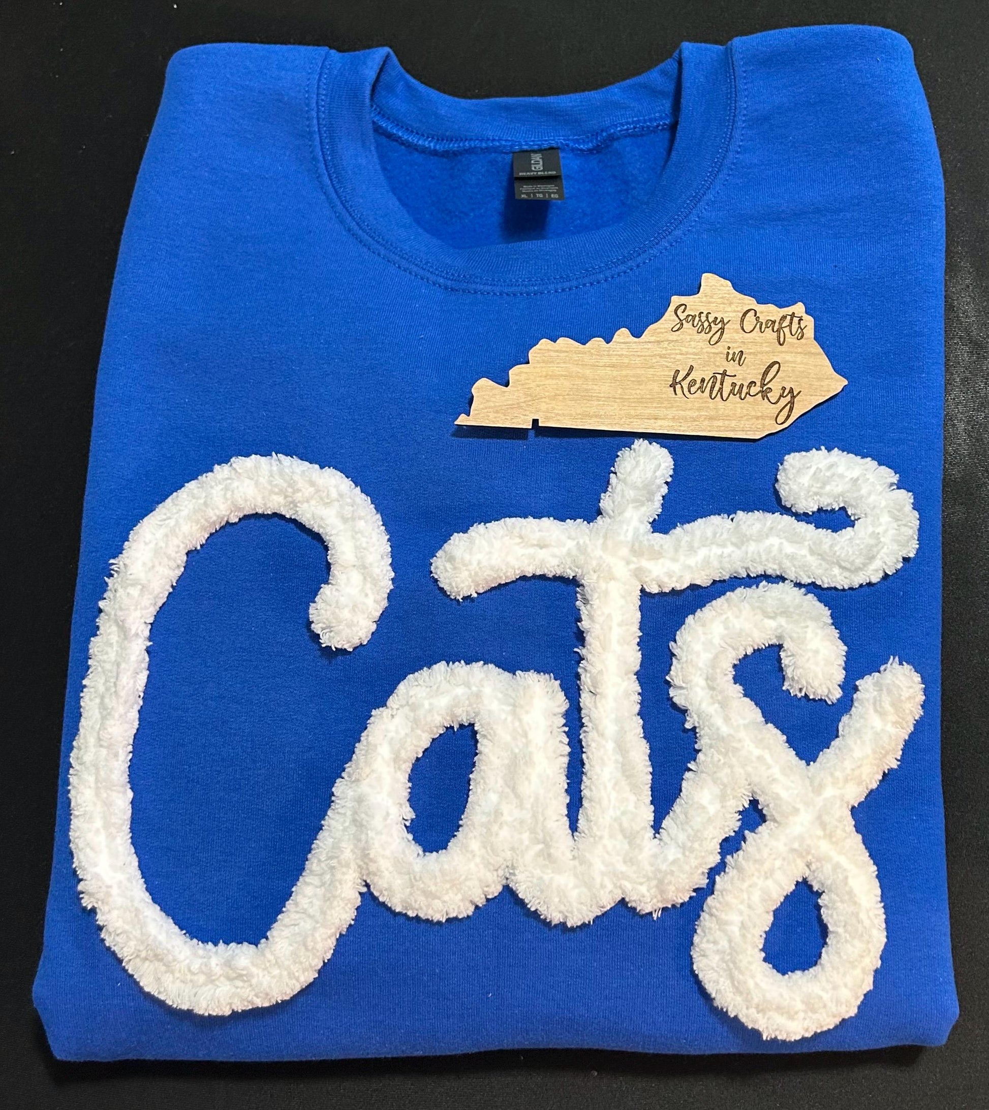 Cats Chenille Sweatshirt