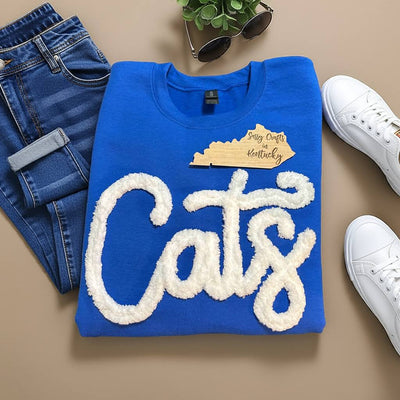 Cats Chenille Sweatshirt