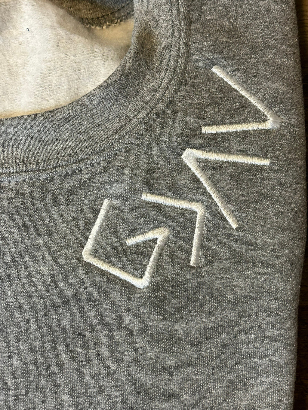 God is Greater Than My Highs and Lows Embroidered Sweatshirt