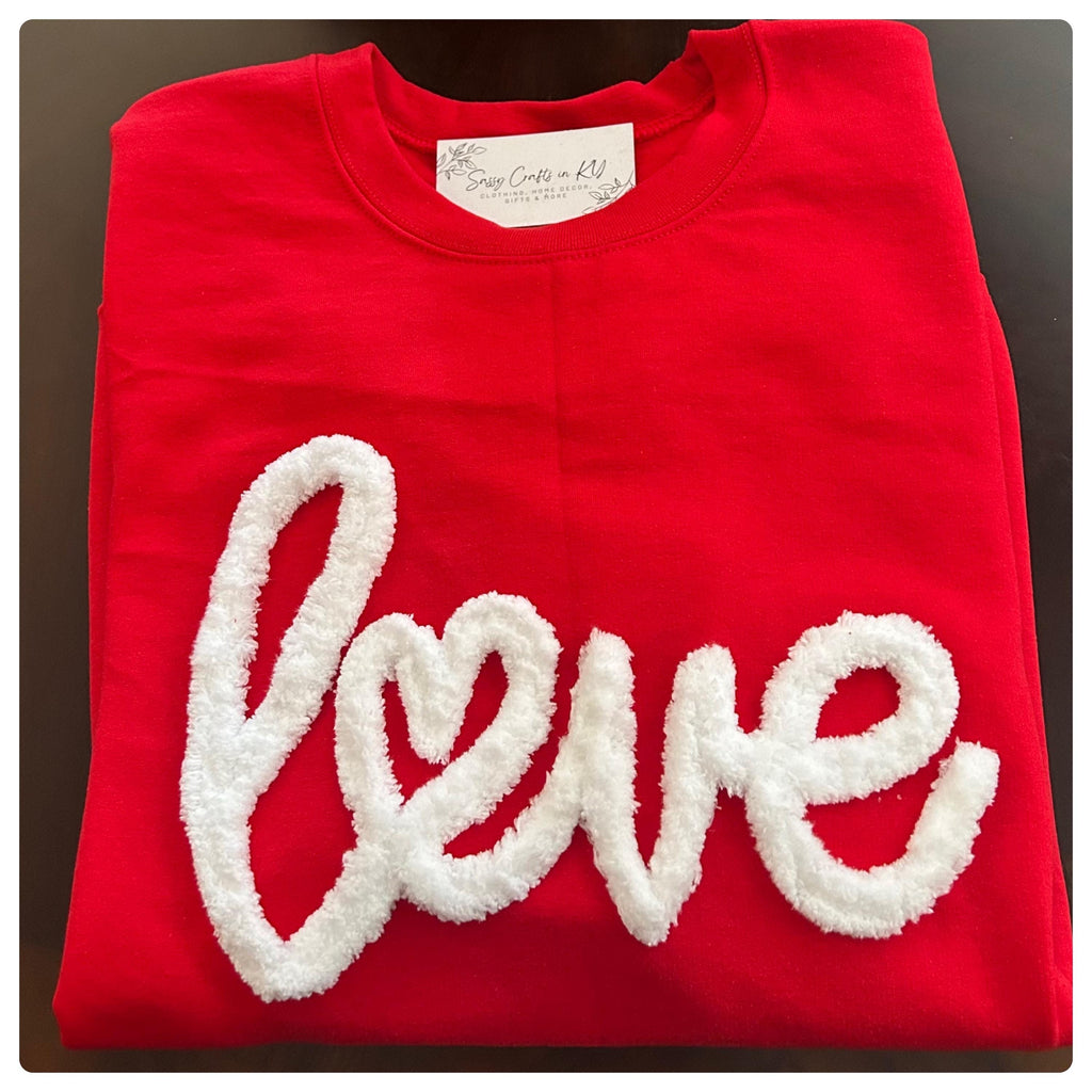 Love Chenille Sweatshirt