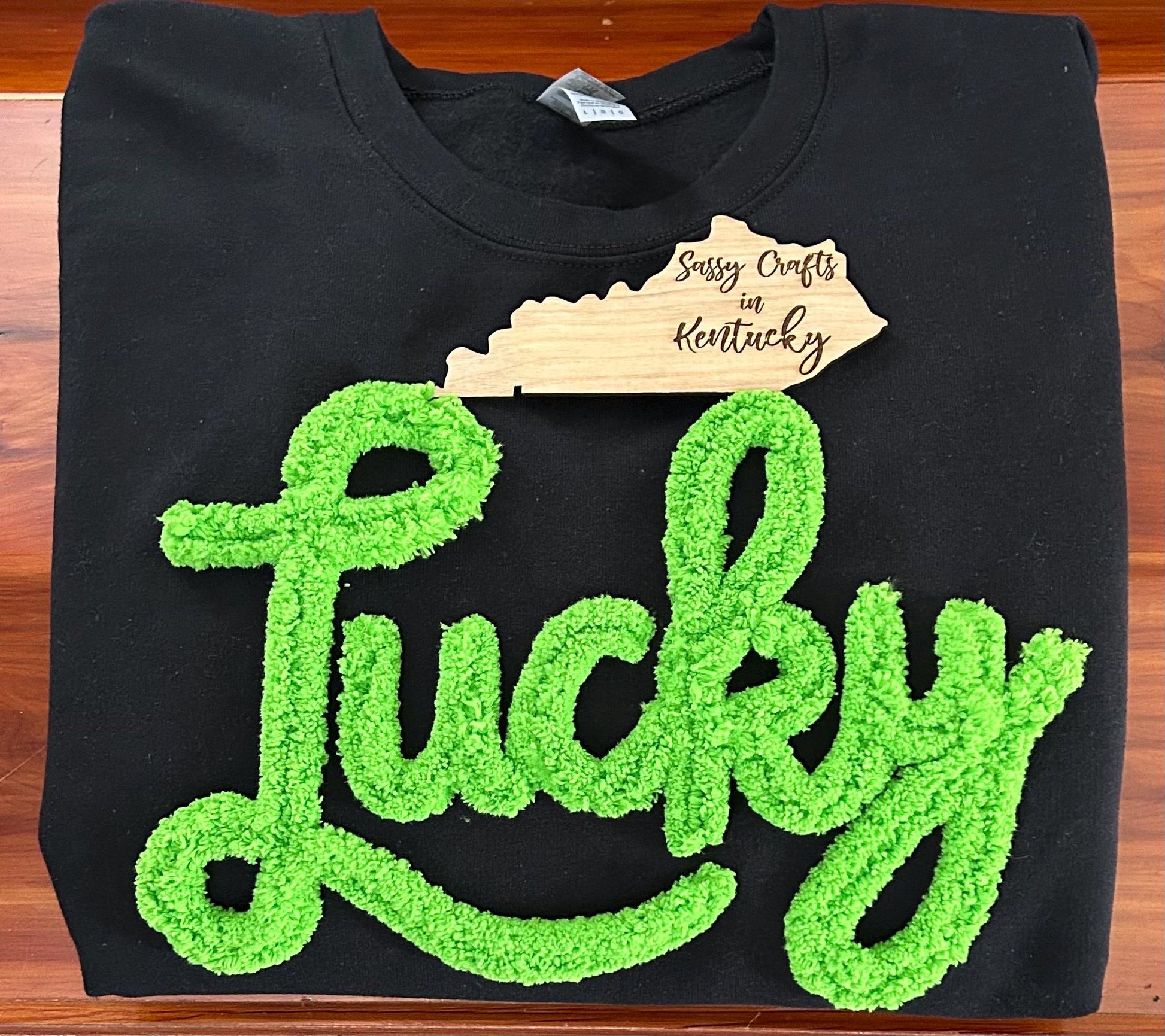 Lucky Chenille Sweatshirt