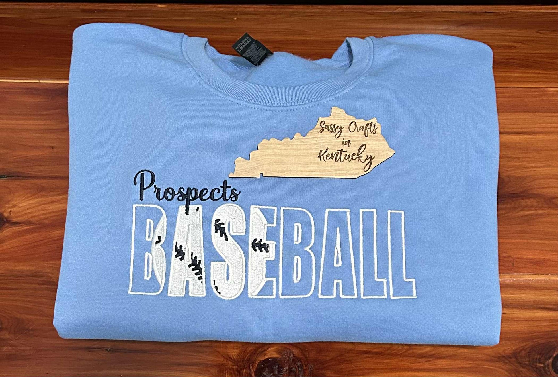 Custom Baseball Embroidered Sweatshirt