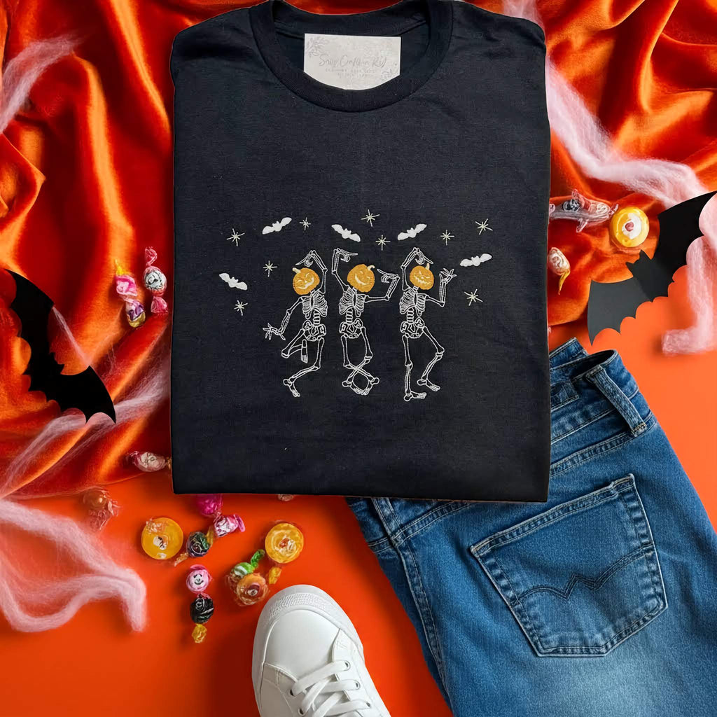 Glow in the dark Dancing Skeletons Shirt