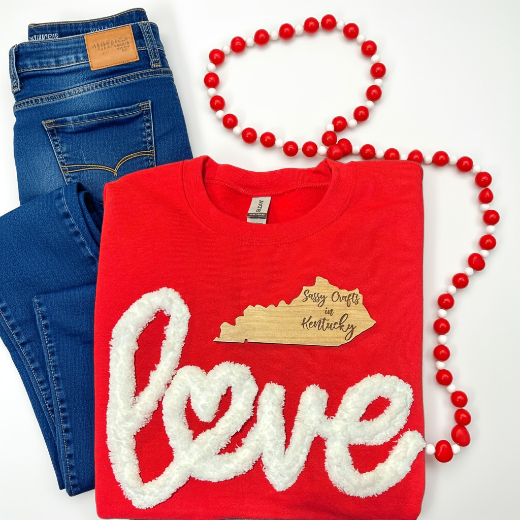 Love Chenille Sweatshirt