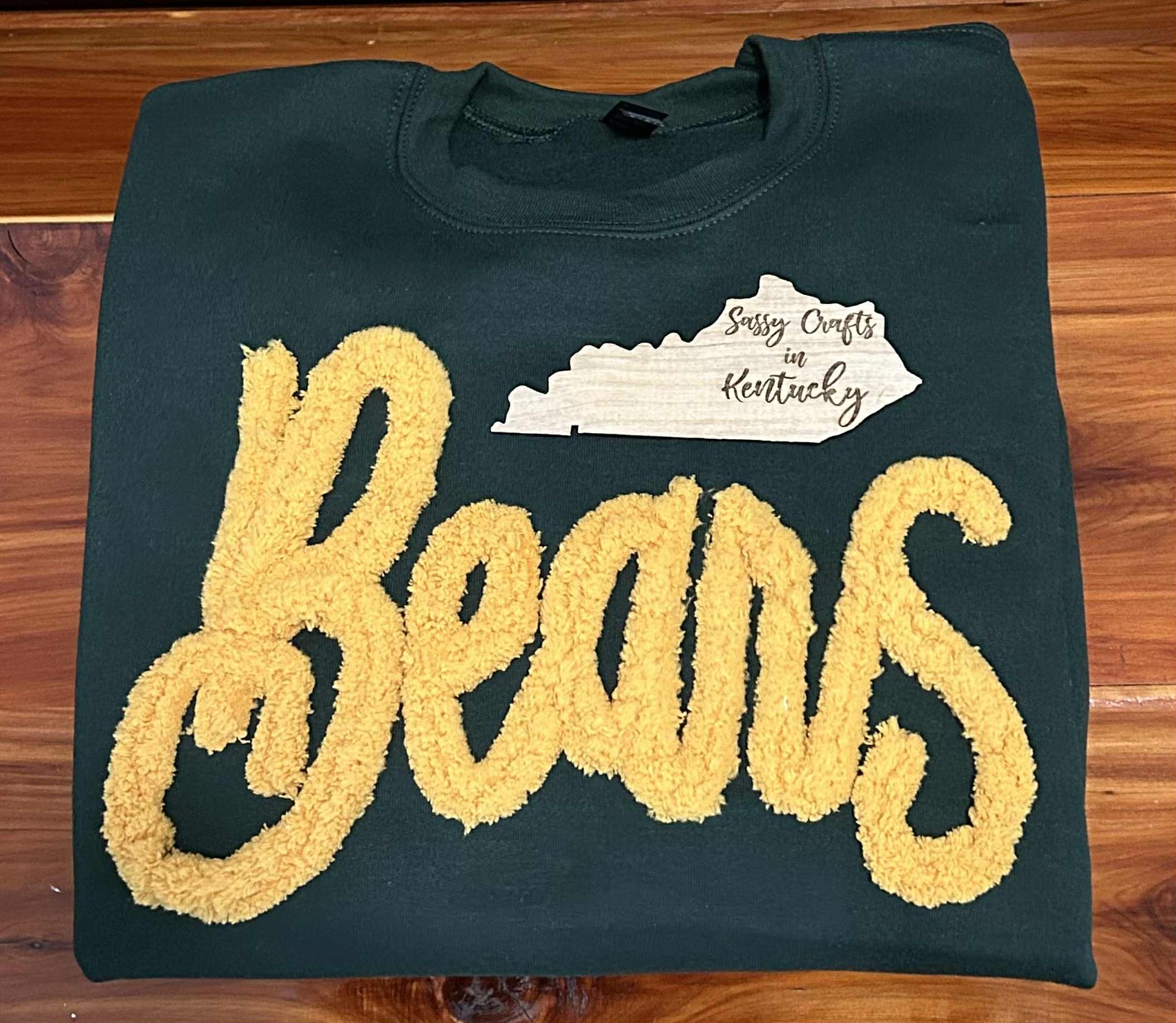 Adult Sizes - Custom Thick Chenille Sweatshirt