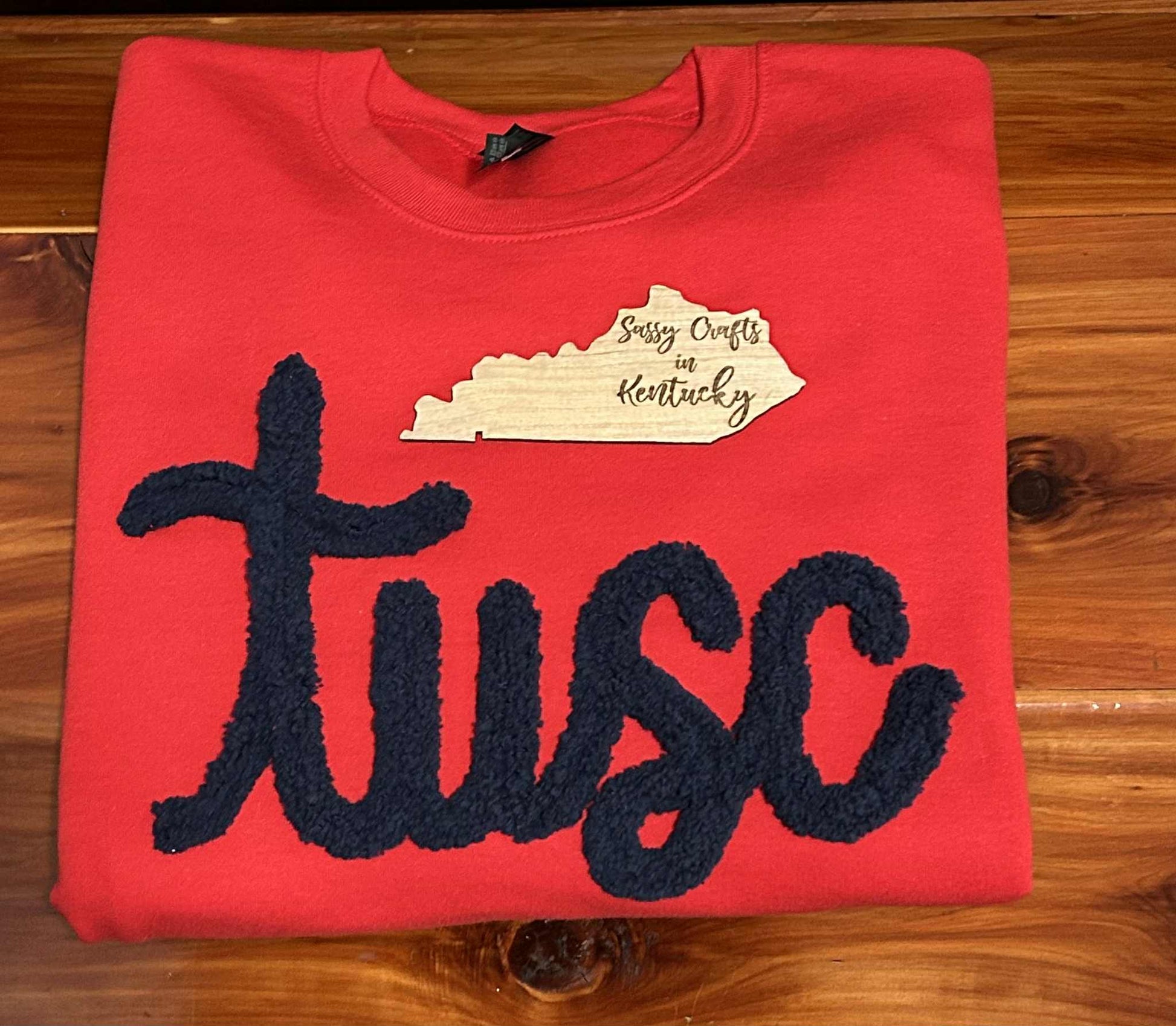 Adult Sizes - Custom Thick Chenille Sweatshirt