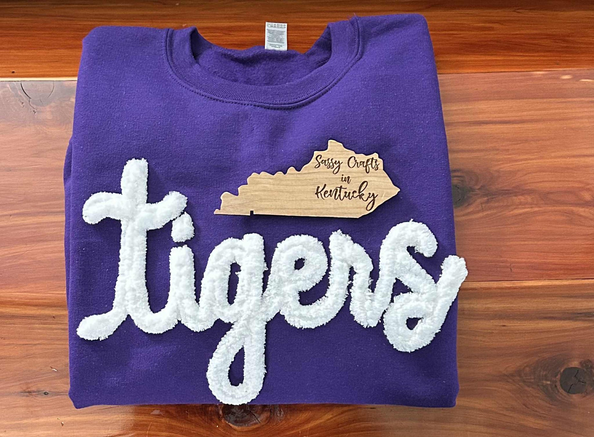 Adult Sizes - Custom Thick Chenille Sweatshirt