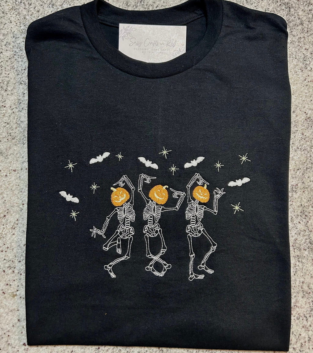 Glow in the dark Dancing Skeletons Shirt